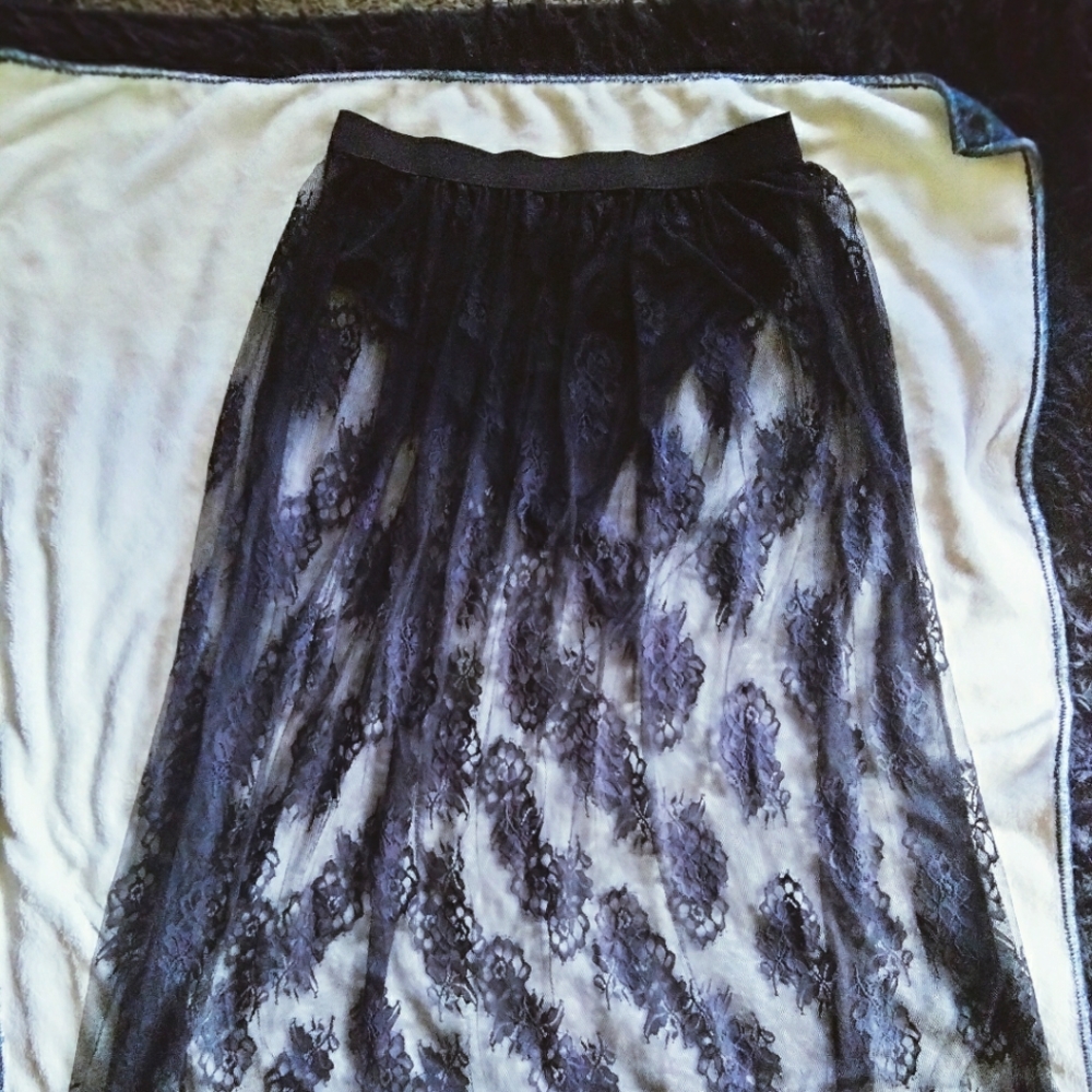 Lace skirt built in bottoms